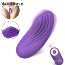 SacKnove Couple Adult Mini Wearable Egg Wireless Remote Control G-Point Climax Vibrating Panties Vibrator Sex Toys For Woman